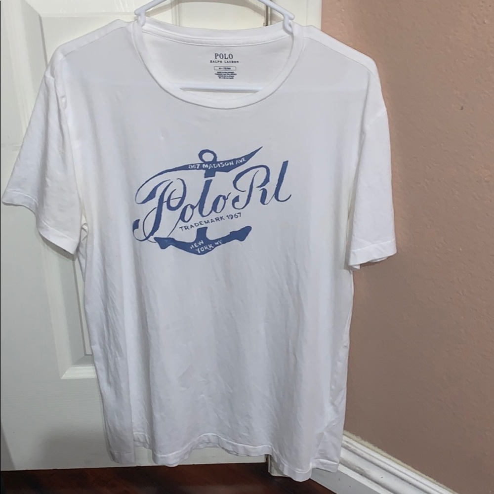Men’s polo Ralph Lauren shirt size medium.